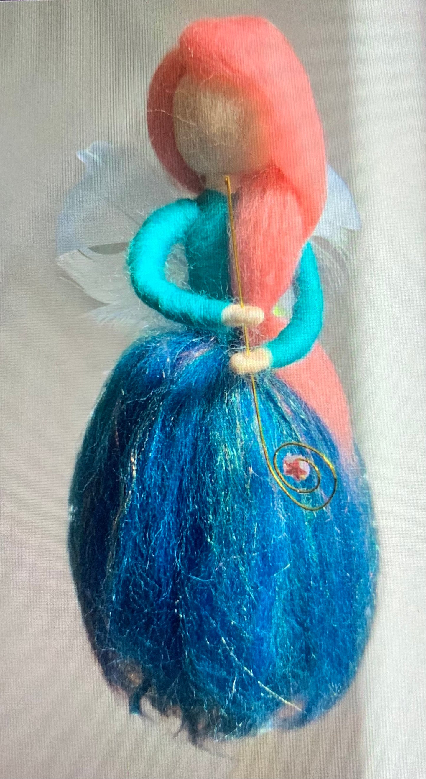 Needle Felted Wool Miniature Fairy