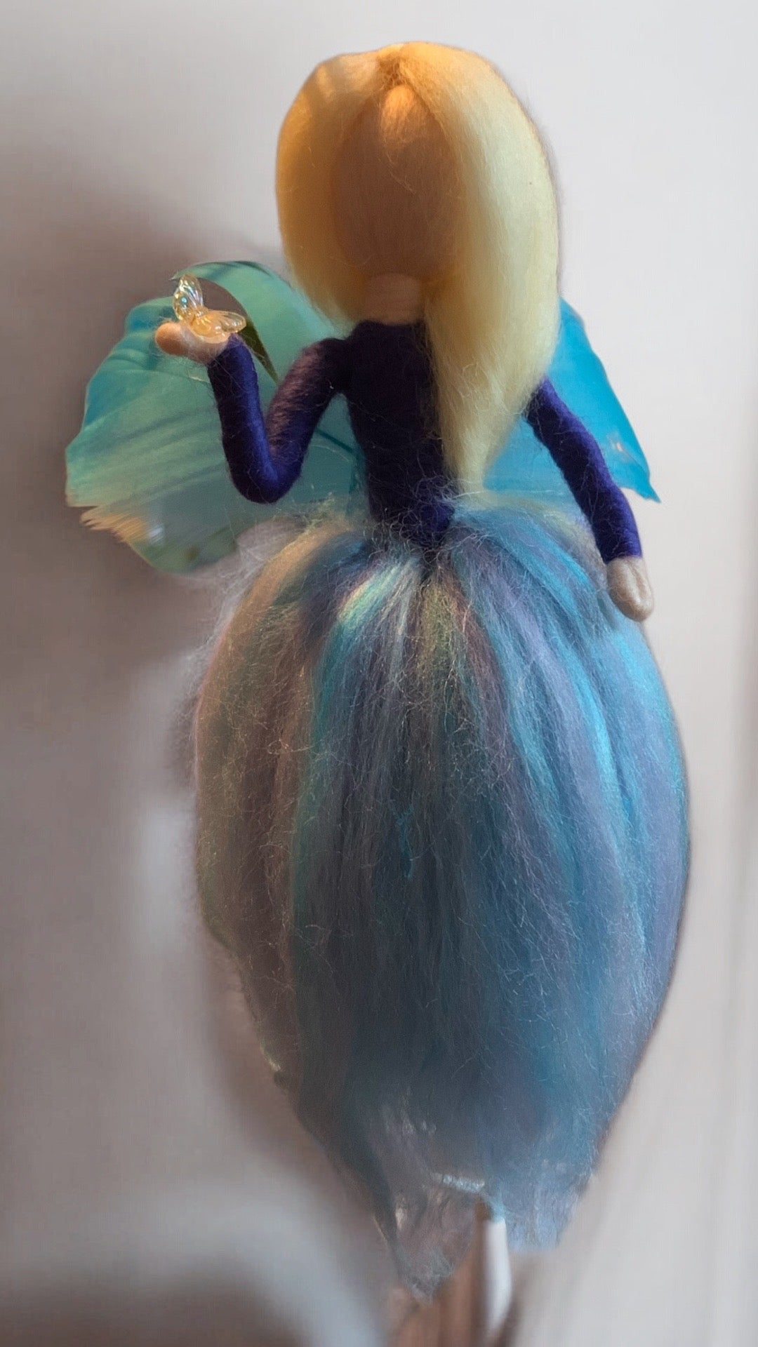 Needle Felted Wool Miniature Fairy