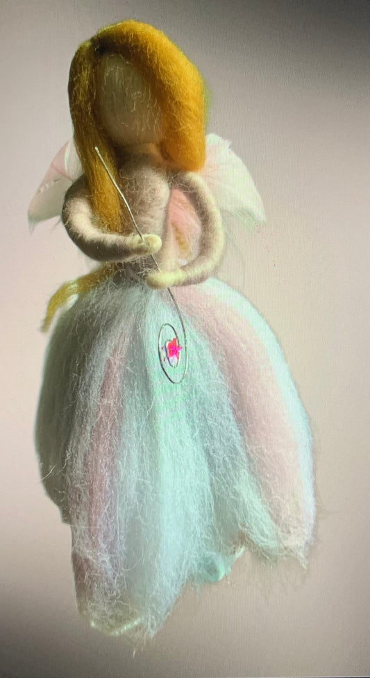 Needle Felted Wool Miniature Fairy