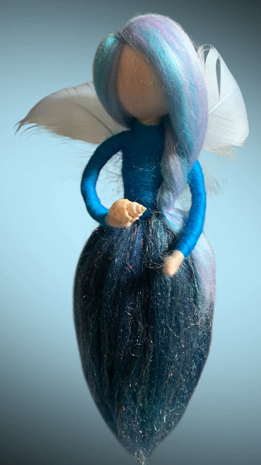 Needle Felted Wool Miniature Fairy