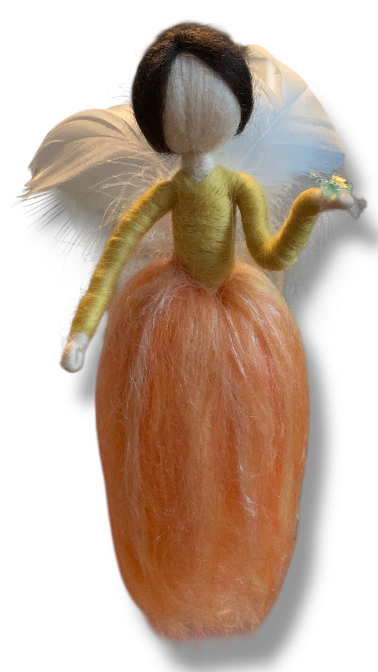 Needle Felted Wool Miniature Fairy