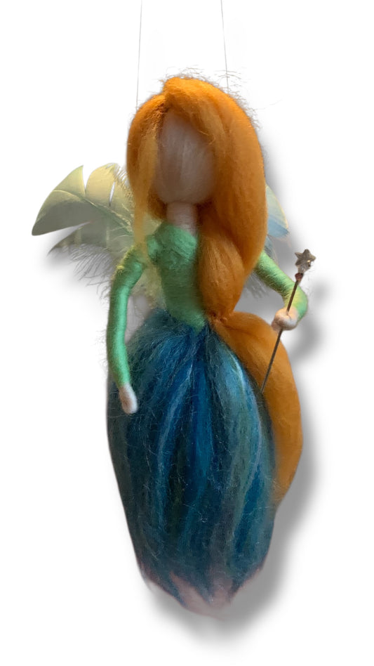 Needle Felted Wool Miniature Fairy
