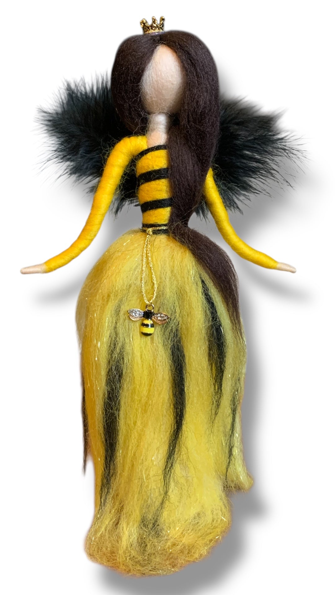 Needle Felted Queen Bee Fairy